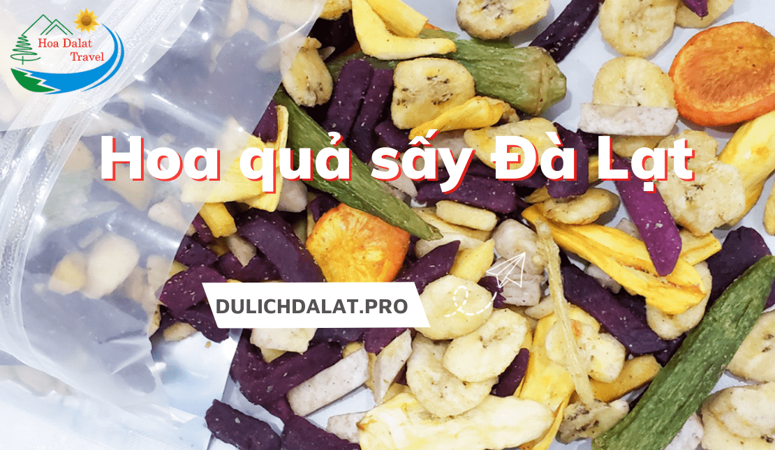 Hoa quả sấy Đà Lạt